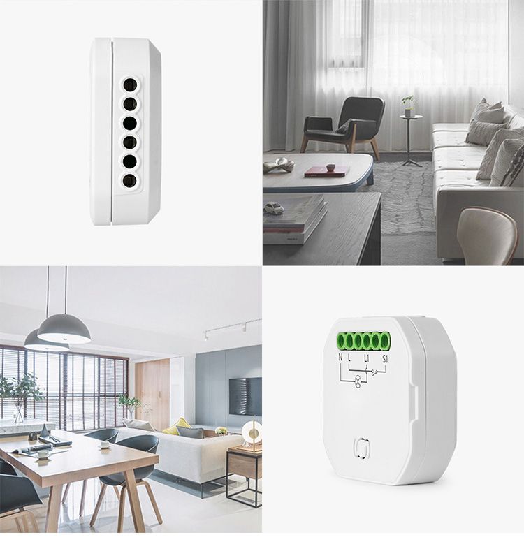 Купить Выключатель реле ZigBee 2 линии в интернет-магазине Mvava.ru