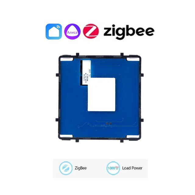 Купить Сенсорный модуль, 1 клавиша проходной Zigbee , (Алиса, без панели) в интернет-магазине Mvava.ru