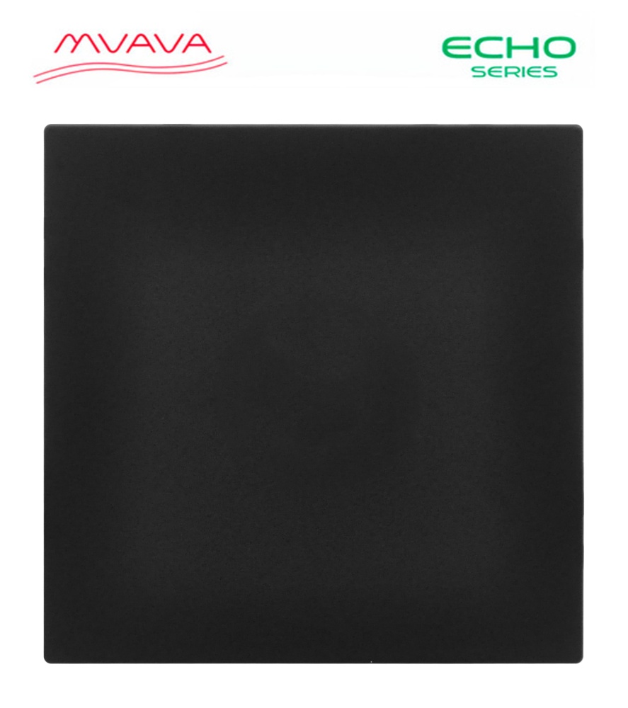 Заглушка echo (без рамки), цвет черный MVAVA