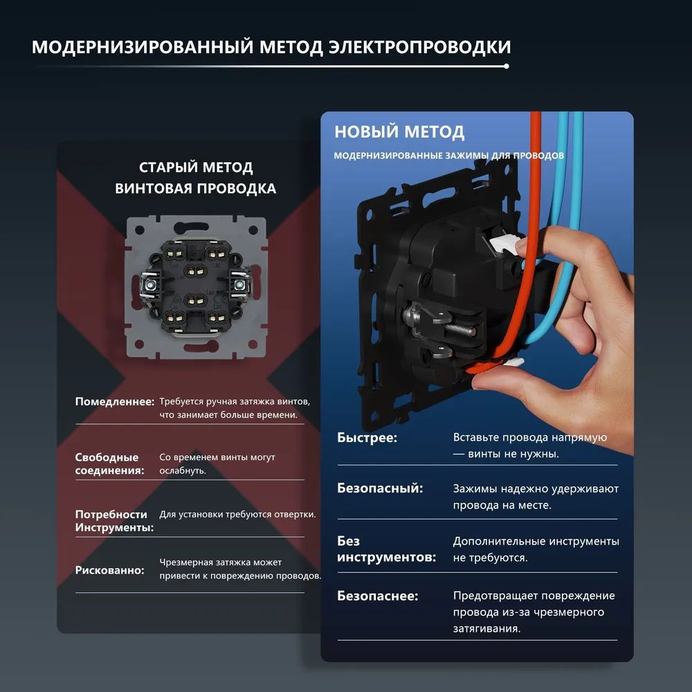 Выключатель echo LED с самовозвратом, 1 клавиша, 1 пост, рамка 81х81мм, цвет серый MVAVA