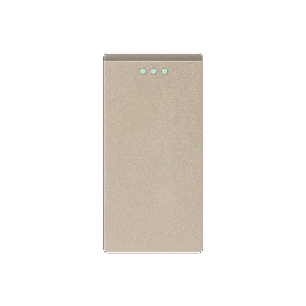 Купить Механизм выключателя проходной 1/2 1 клавиша (без рамки) , цвет золотой в интернет-магазине Mvava.ru