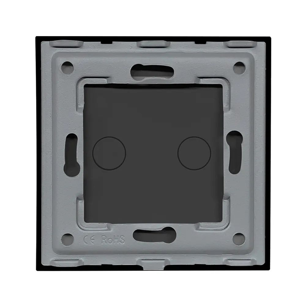 Купить Панель 1 пост (2G) 86*86мм, стекло (без выкл.) цвет пурпурный в интернет-магазине Mvava.ru