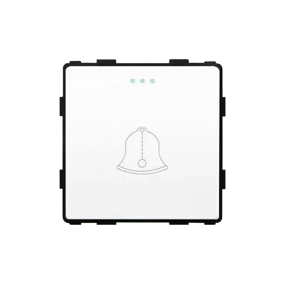 Купить Выключатель звонок, (без рамки) цвет белый в интернет-магазине Mvava.ru