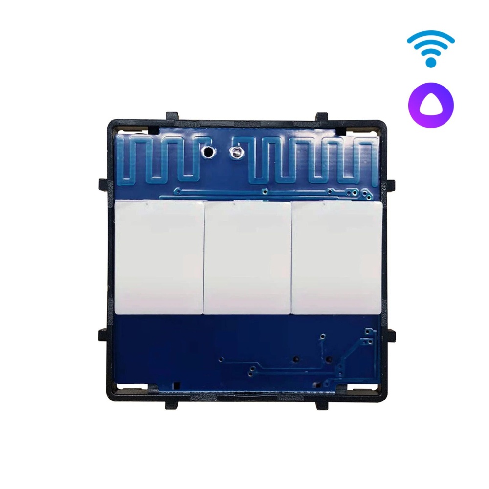 Купить Сенсорный модуль, выключатель Wi Fi диммер, с нулем (Алиса, без панели) в интернет-магазине Mvava.ru