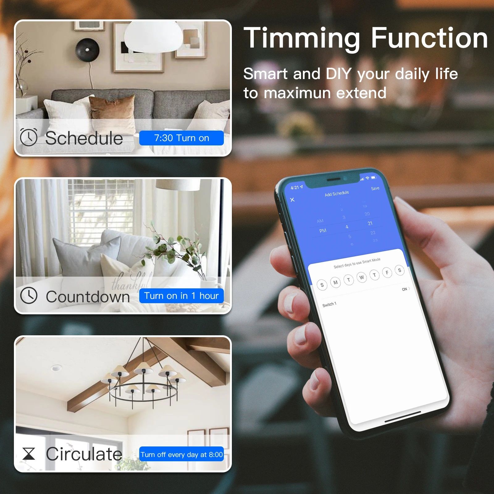 Купить Выключатель ZigBee Click, 2 клавиши, стекло 86х86мм цвет черный в интернет-магазине Mvava.ru