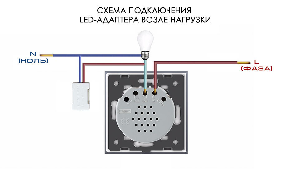 Купить Сенсорный выключатель zigbee диммер 1 клавиша 1 пост, (1G) стекло 86х86мм цвет серый в интернет-магазине Mvava.ru