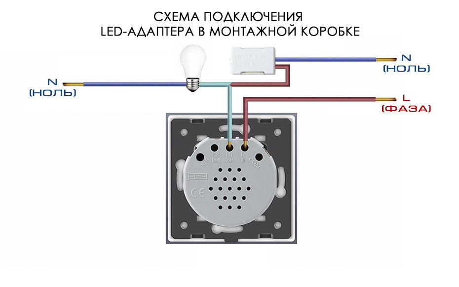 Купить Сенсорный выключатель zigbee диммер 1 клавиша 1 пост, (1G) стекло 86х86мм цвет серый в интернет-магазине Mvava.ru
