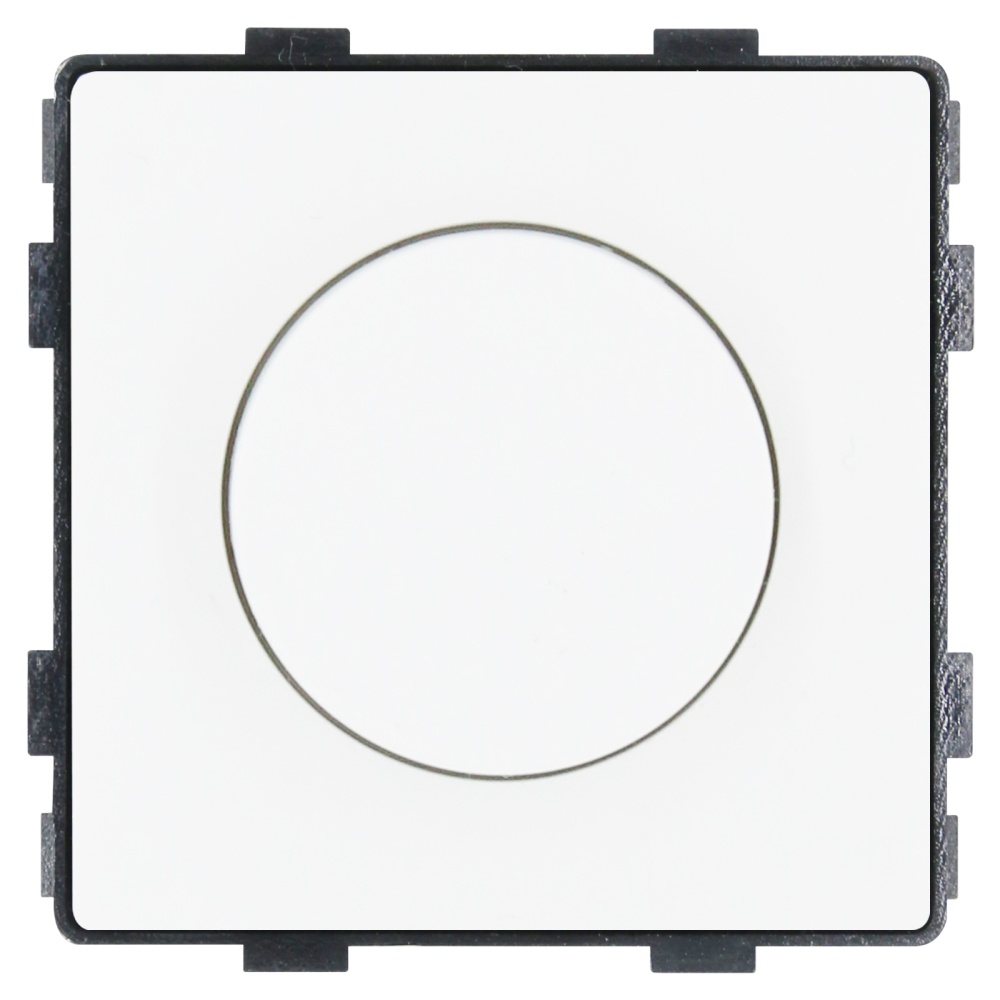 Купить Выключатель диммер, (поворотный, без рамки) цвет белый в интернет-магазине Mvava.ru