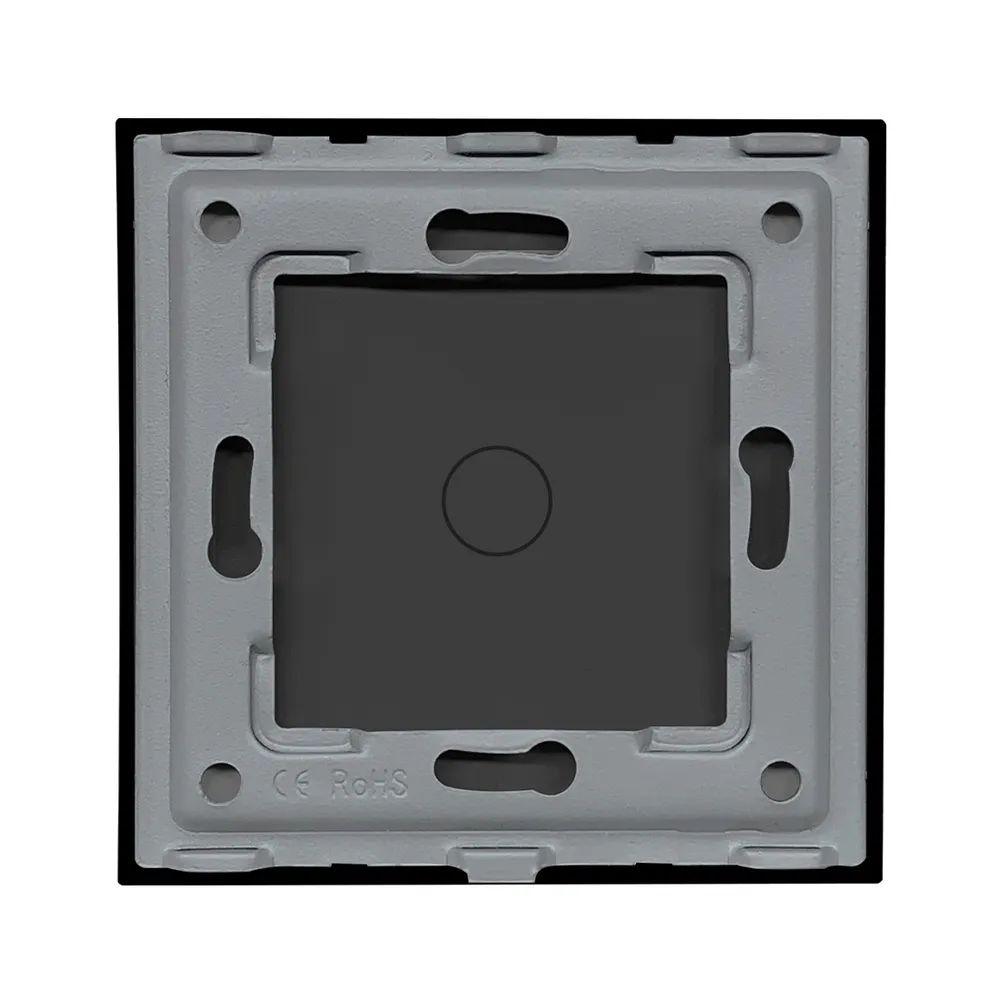 Купить Панель 1 пост (1G) 86*86мм, стекло (без выкл.) цвет аквамарин в интернет-магазине Mvava.ru